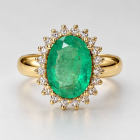 Anel Halo Diana